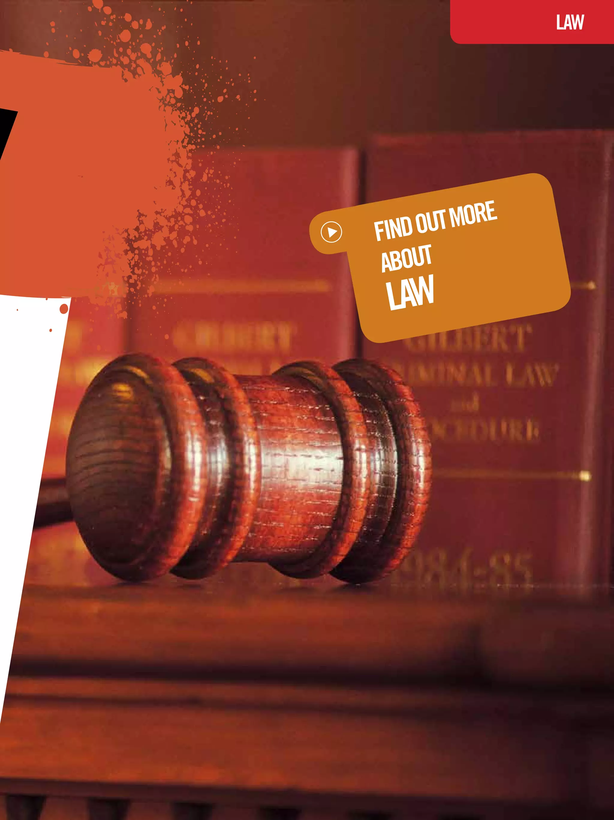 LAW




   FIND OUT MORE
    ABOUT
      LAW




The National Student - Careers Guide 2012 67
 