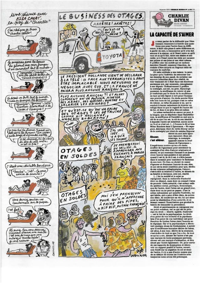 Magazine Charlie Hebdo N 1178 Du 14 Janvier 2015