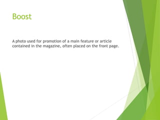 Article Boost Magazine codes and conventions | PPTX