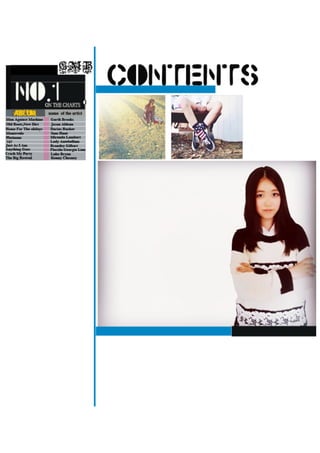 Magazine content page mock up 1