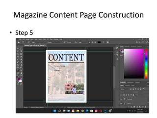 Magazine Content Page Construction.pptx