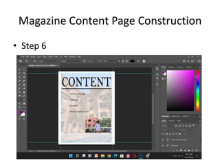 Magazine Content Page Construction.pptx
