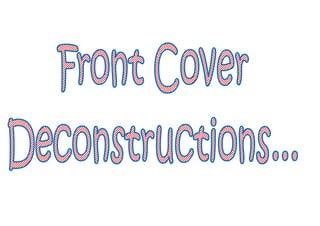 Magazine Cover Deconstructions