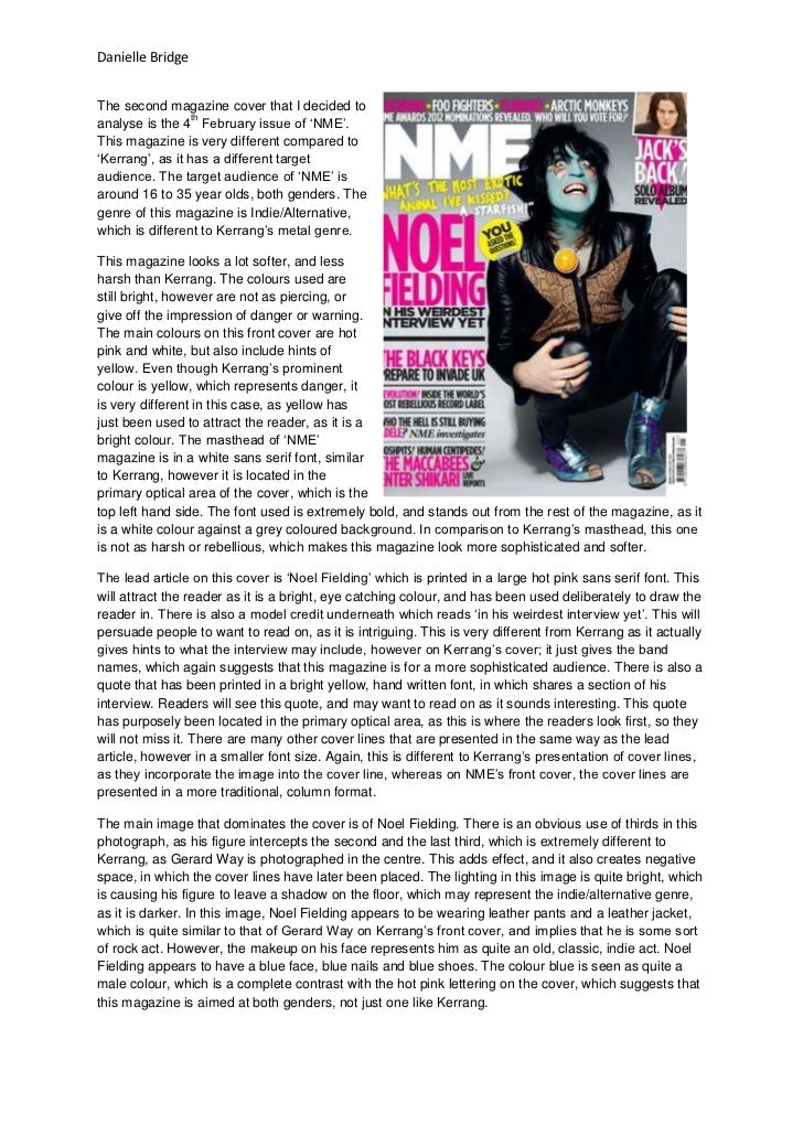 essay on magazine