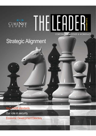 Strategic Alignment
Also in this edition:
New FASB standards
Our role in security
Economic Development Directory
 