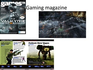 Gaming magazine
 