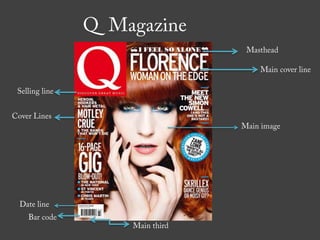 Magazine front cover analysis jen.