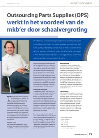 Magazine het ondernemersbelang tilburg 0312Magazine Het Ondernemersbelang Tilburg 0312