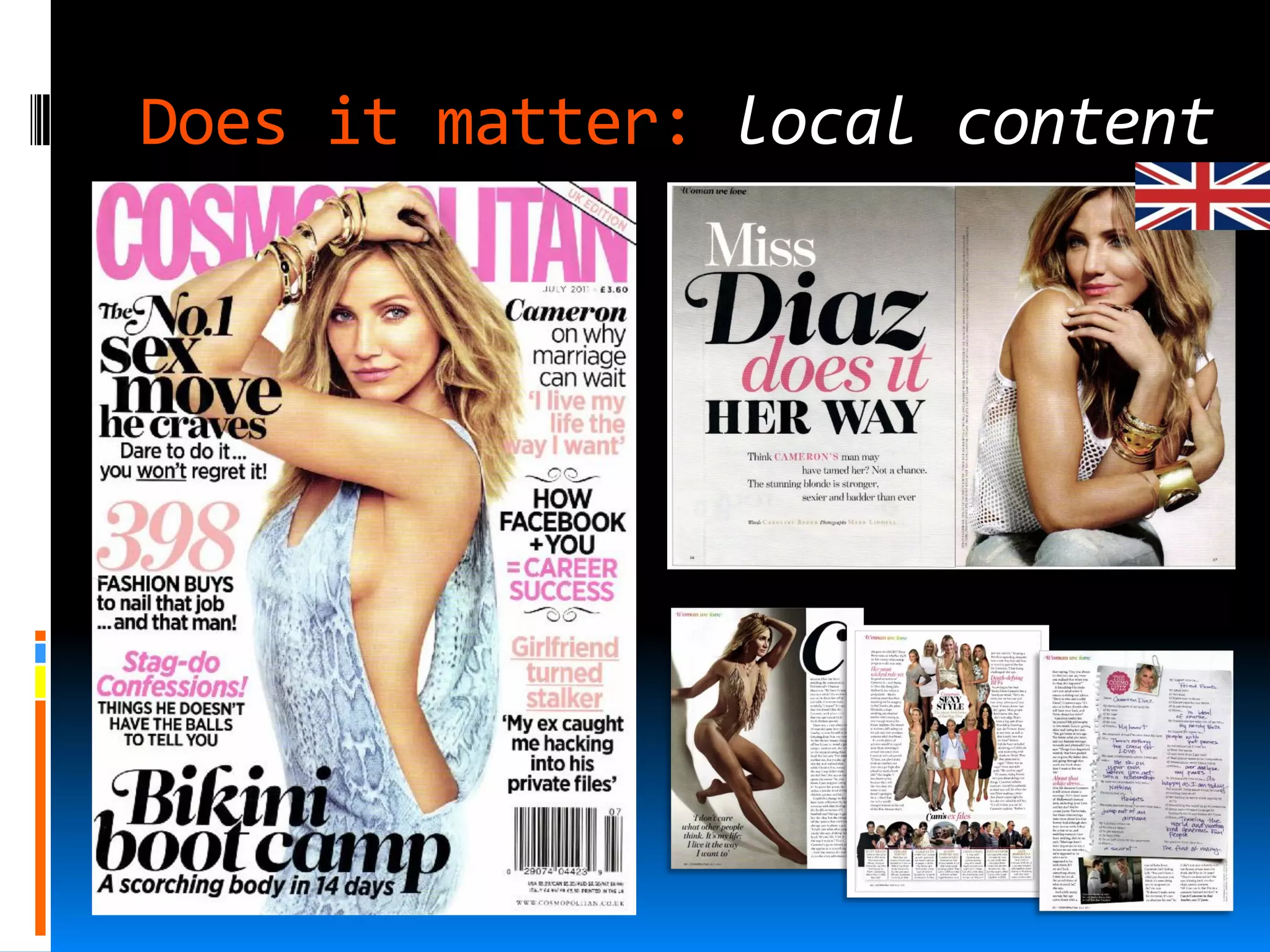 Does it matter: local content
 