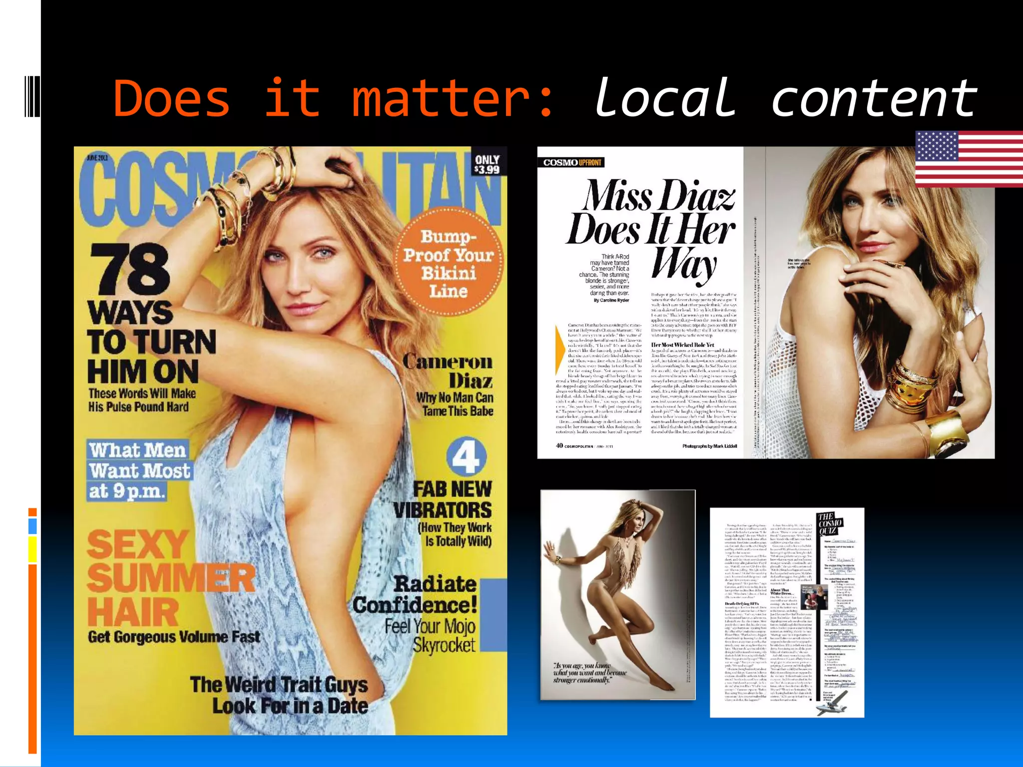 Does it matter: local content
 