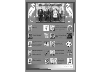 Magazinepagesblack and white.