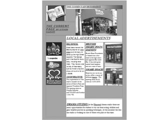 Magazinepagesblack and white.