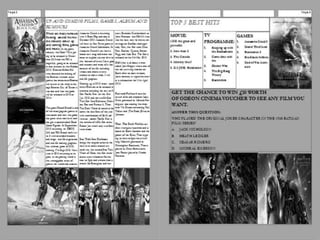 Magazinepagesblack and white.
