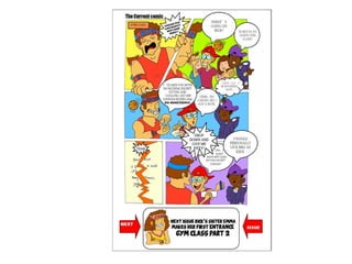 Magazine pages color
