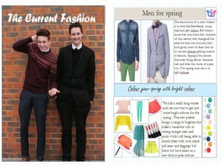 Magazine pages color
