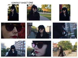 CONTACT SHEET ONE
 
