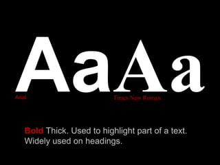 Font type research | PPTX