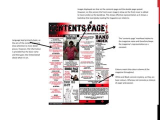 Magazine representation