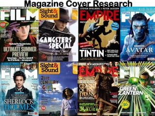 Magazine Cover Research
 