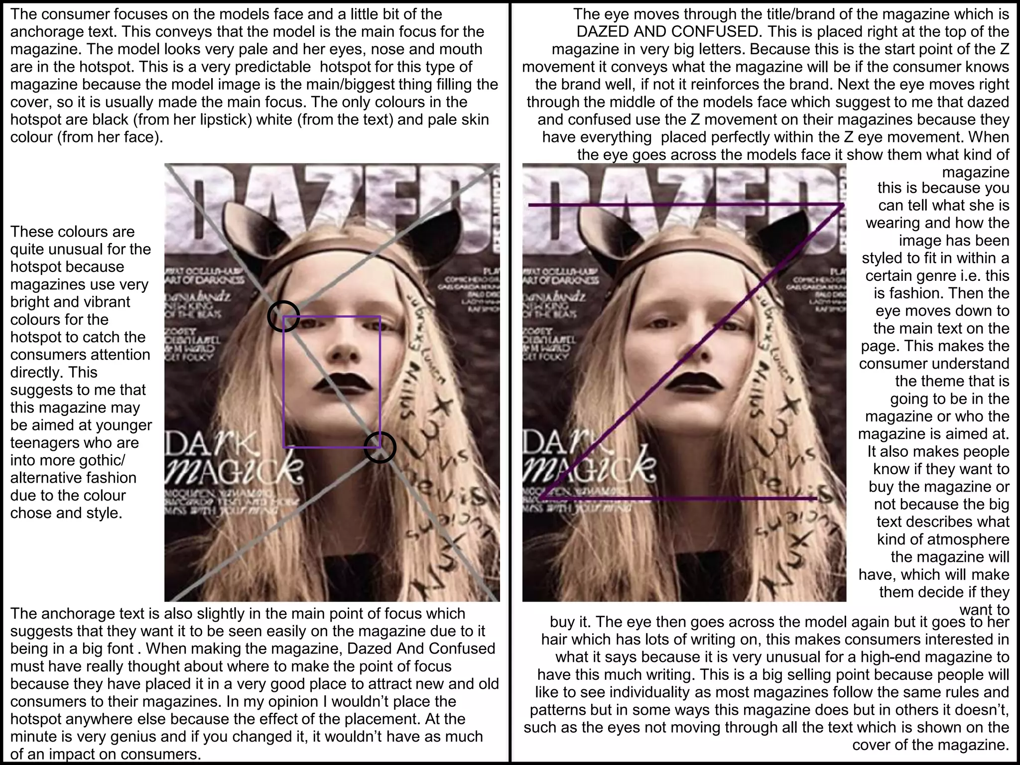 GCSE Media Studies Coursework - Magazine research and planning | PPTX