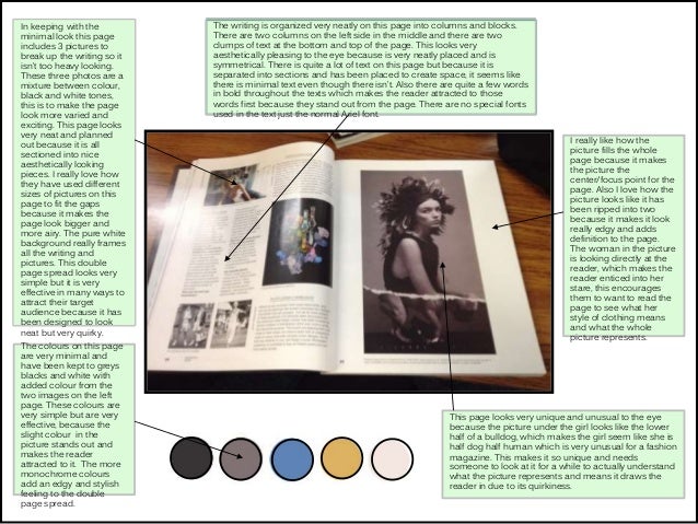 GCSE Media Studies Coursework - Magazine research and planning