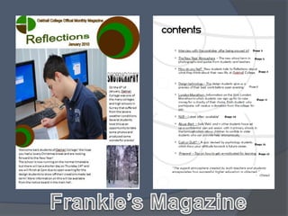 Frankie’s Magazine