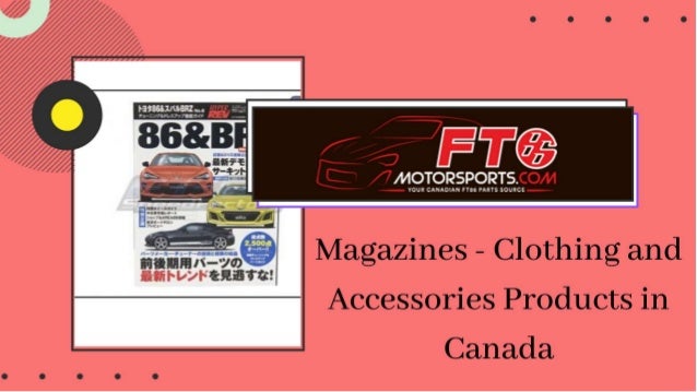 Magazines   clothing and accessories products in canada