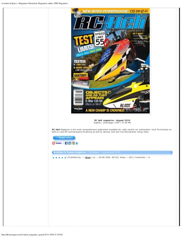 Daily updates popular PDF magazines for FREE Download download free pdf magazines online
