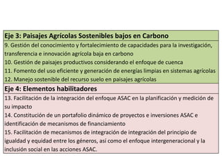 Estrategia agricultura sostenible adaptada al clima para la región del SICA (2018-2030)