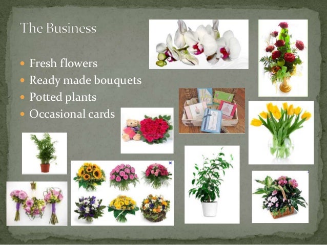 event florist business plan