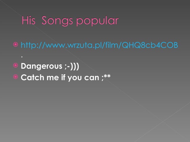 My favourite singer | PPT