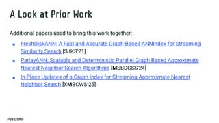 Cost Effective, Low Latency Vector Search In Databases: A Case Study ...