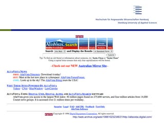 XXXX
http://web.archive.org/web/19961023234631/http://altavista.digital.com/
 