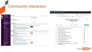 Page | 37
Community interaction
 