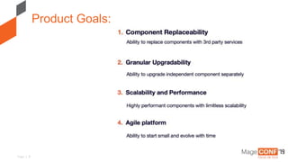 Page | 8
Product Goals:
 