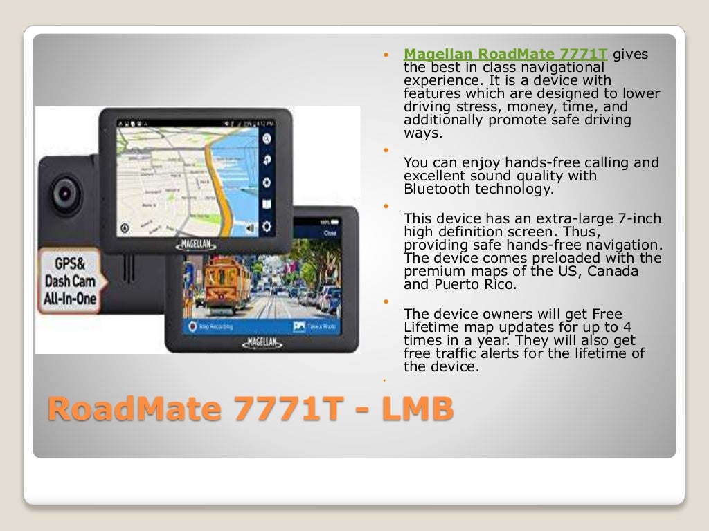 Magellan RoadMate 1700 ROADMATE 7771T