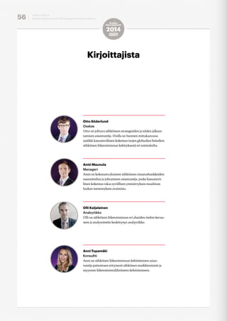 Suomen Digimenestyjät 2014 - Magenta Advisory