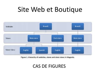 Site Web et BoutiqueCAS DE FIGURES