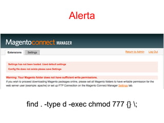 Alerta




find . -type d -exec chmod 777 {} ;
 