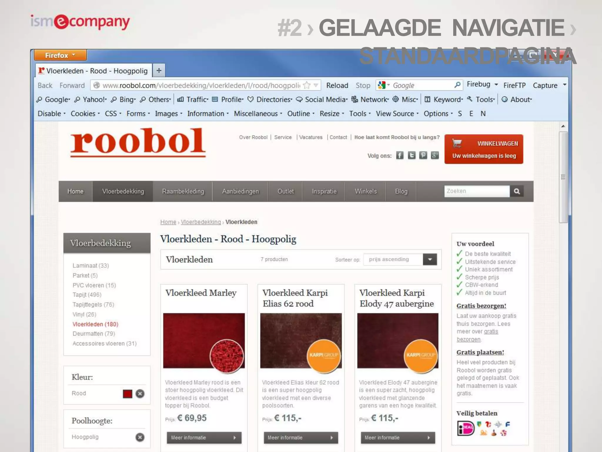 #2 › GELAAGDE NAVIGATIE ›
STANDAARDPAGINA
 