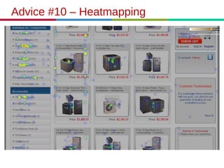 Advice #10 – Heatmapping
 