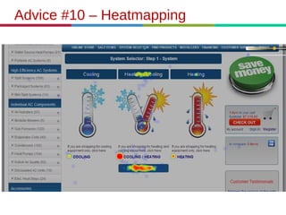 Advice #10 – Heatmapping
 