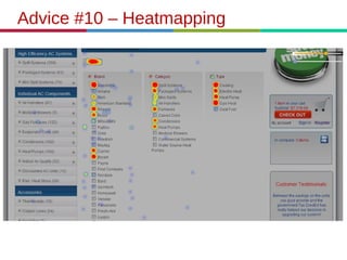 Advice #10 – Heatmapping
 