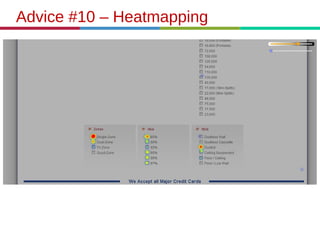 Advice #10 – Heatmapping
 