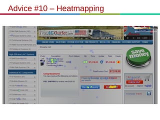 Advice #10 – Heatmapping
 