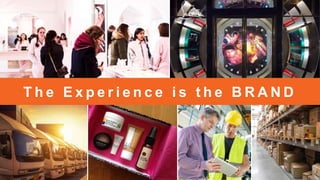 BRANDT h e E x p e r i e n c e i s t h e B R A N D
 