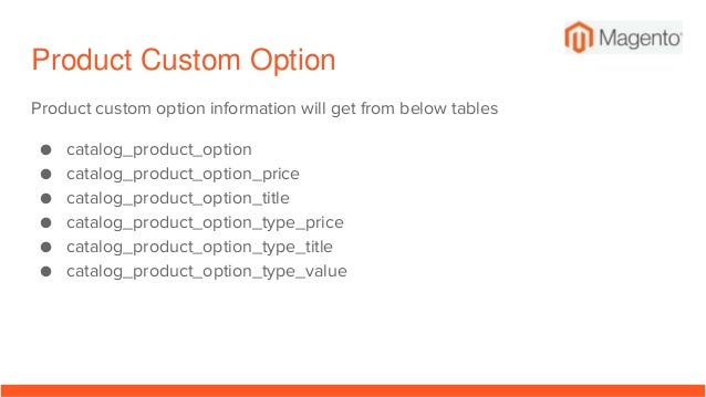 Magento 2 Database Tables Schema Main Tables For Main Features Of M