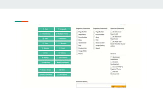 FORM BUILDER FOR MAGENTO 2 | PPTX