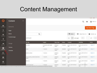 Content Management
 