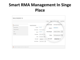 Free Magento2 RMA Extension-Landofcoder- Best choice for you | PPTX